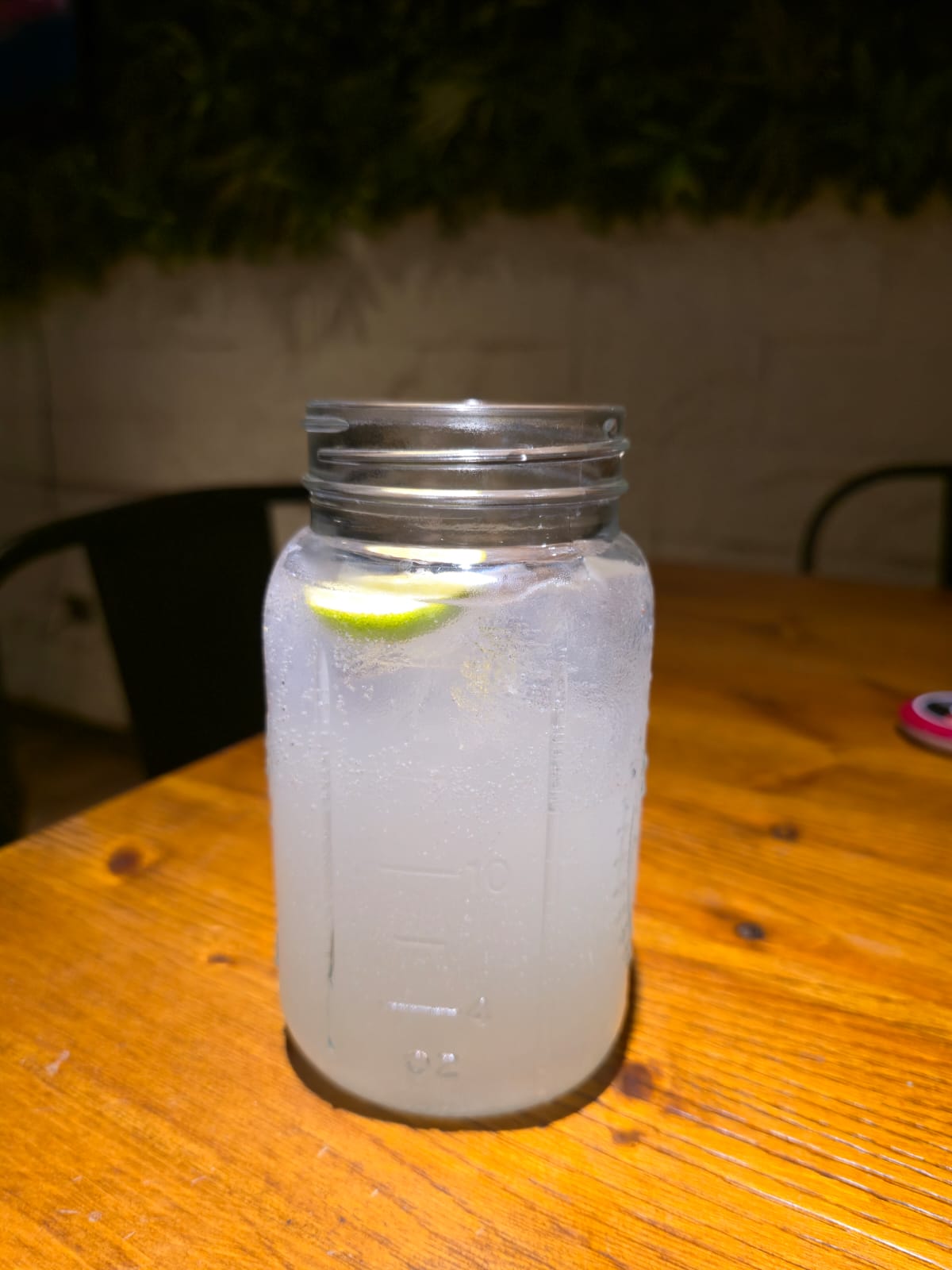 Agua de fresa