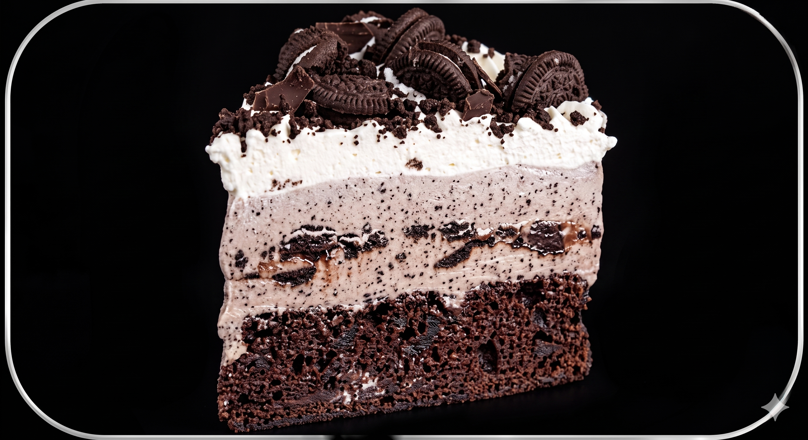 Pastel de Nieve Oreo