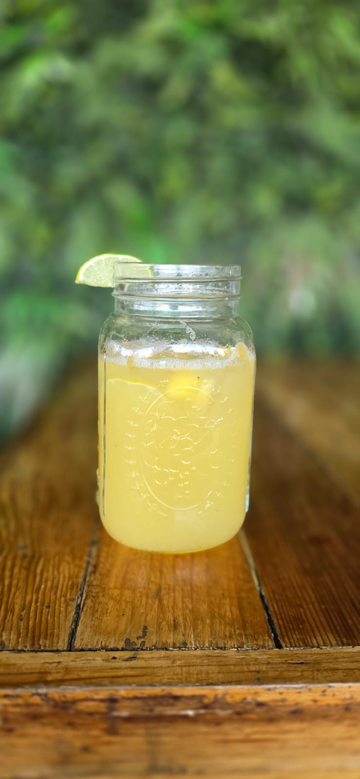 Agua de fresa